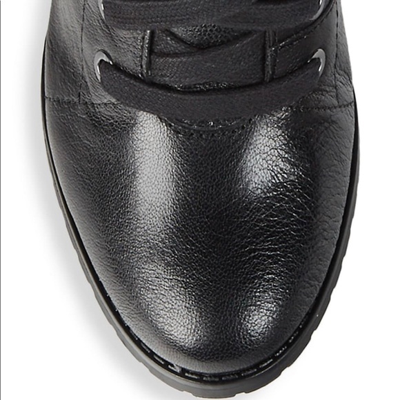 NEW LAGERFELD PARIS JADA LACE UP BOOTIES BLACK - Picture 7 of 7